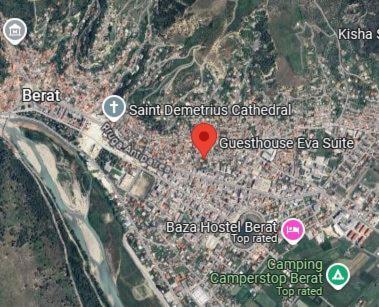 Guesthouse Eva Suite Berat Zewnętrze zdjęcie